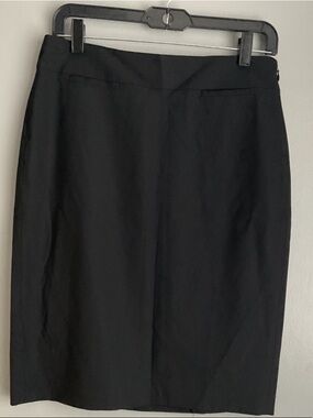 Banana Republic Black wool blend Pencil Skirt